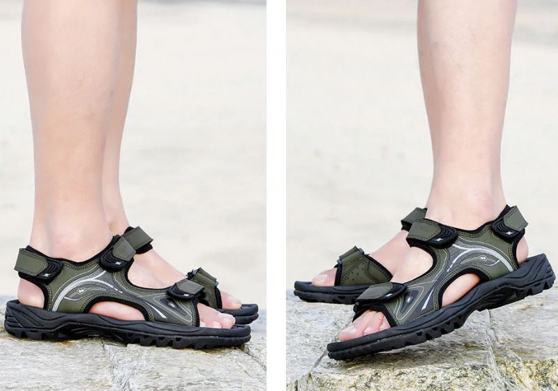 Merlin Heren Classic Sandalen - Bruin