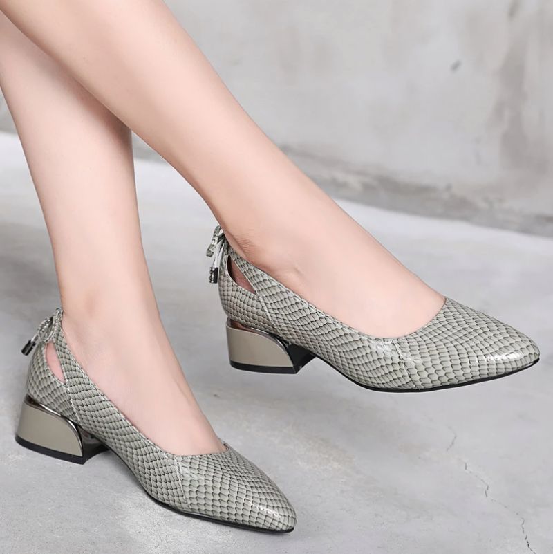 Merly Dames Pumps - Grijs