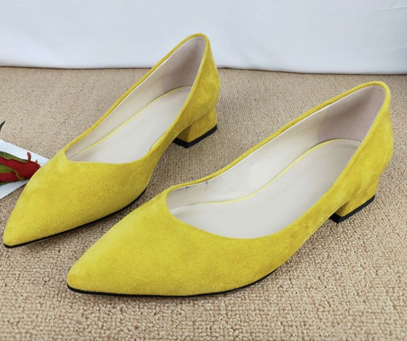 Mero Pumps - Geel