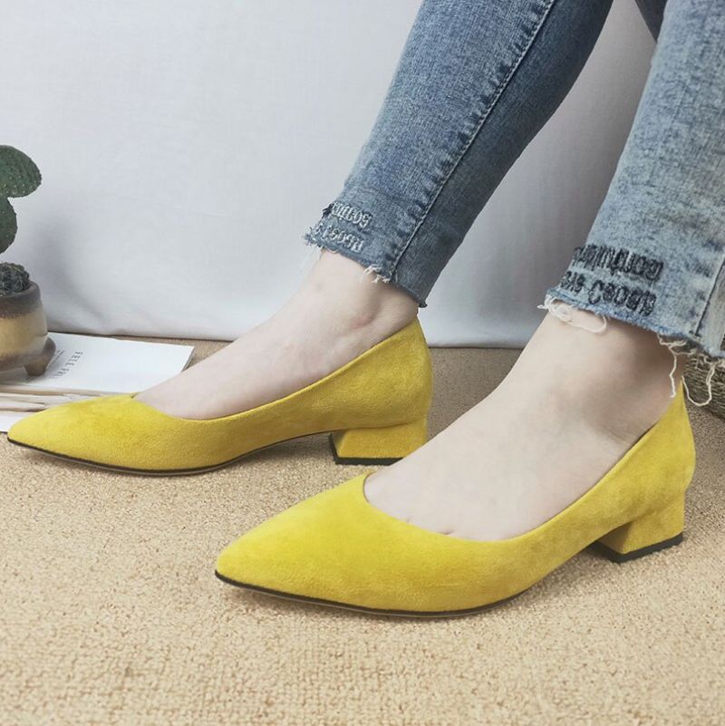 Mero Pumps - Geel