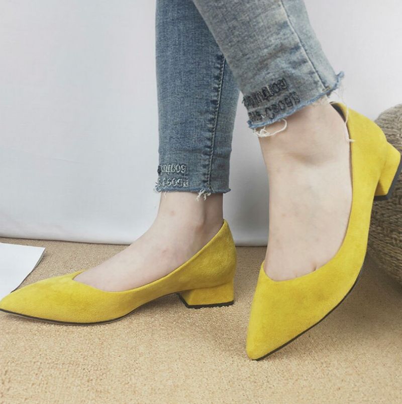 Mero Pumps - Geel