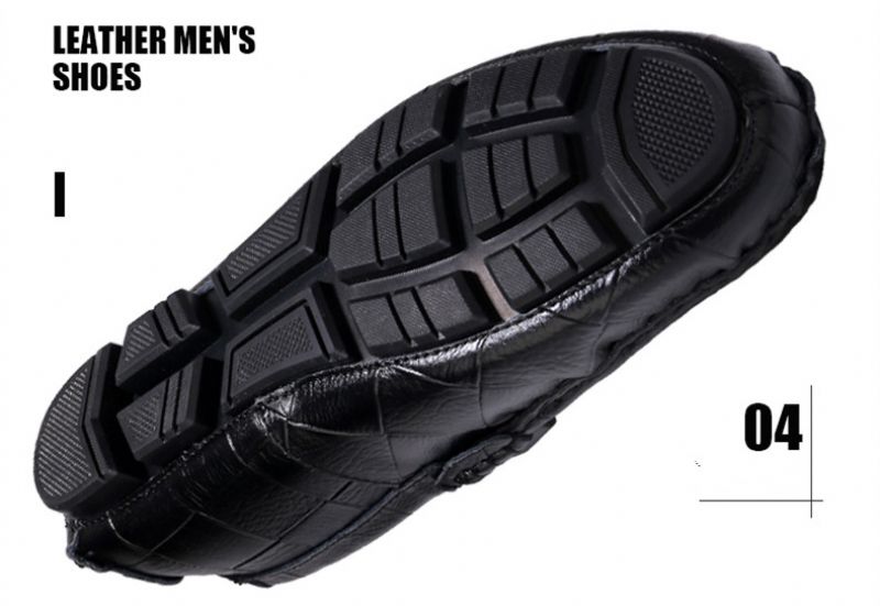 Methan Heren Loafers Geklede Schoenen - Blauw