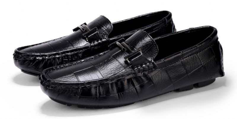 Methan Heren Loafers Geklede Schoenen - Blauw