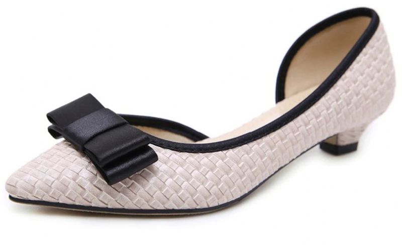 Mia Dames Mode Pump Schoenen - Beige