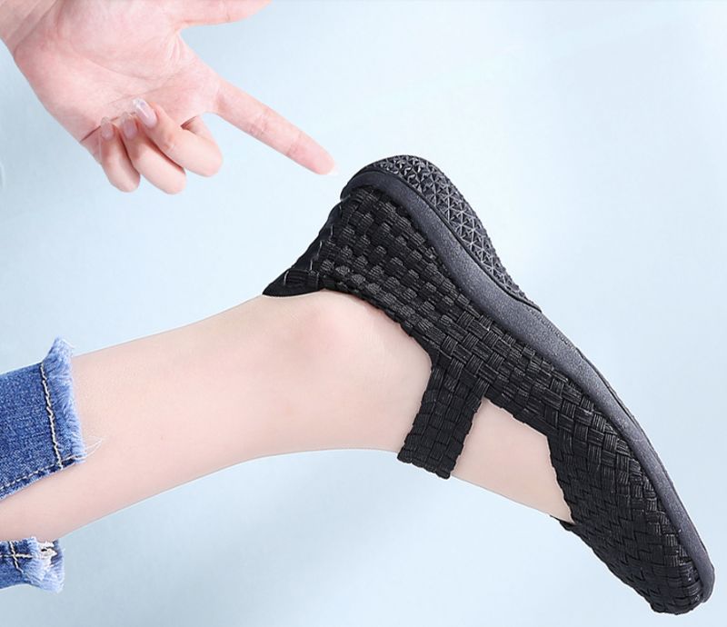 Mia Dames Slip-on - Rood