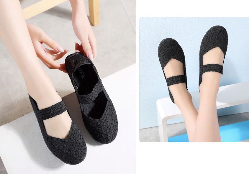Mia Dames Slip-on - Rood