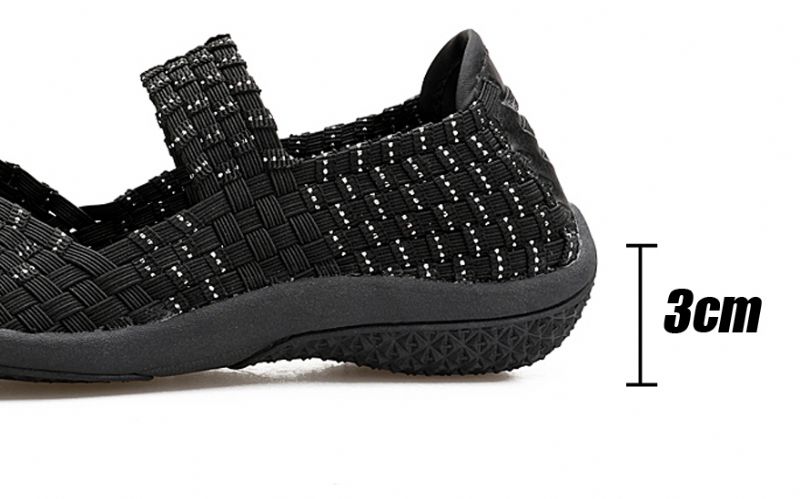Mia Dames Slip-on - Rood