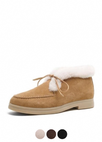 Micaela Dames Winter Warme Enkellaarsjes