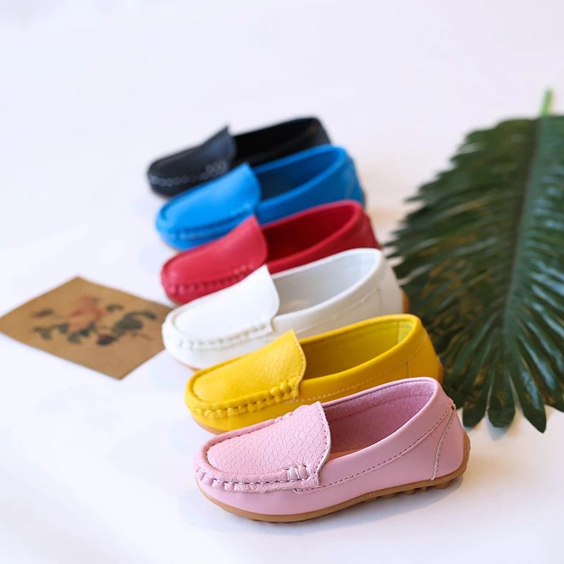 Micah Unisex Kinder Loafer Schoenen - Zwart