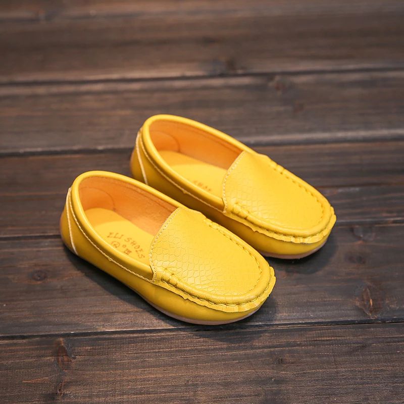 Micah Unisex Kinder Loafer Schoenen - Zwart