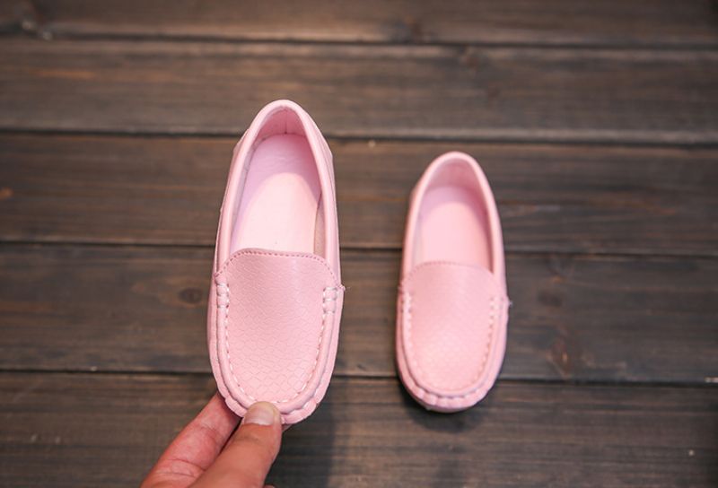 Micah Unisex Kinder Loafer Schoenen - Zwart
