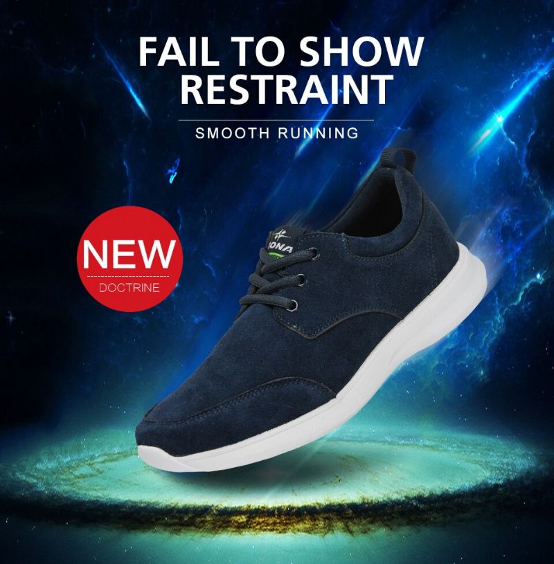 Mich Heren Klassieke Sneaker - Bruin