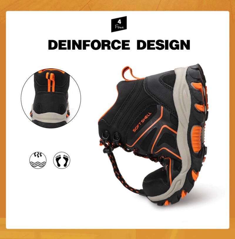 Michael Jongens Outdoor Boot - Zwart