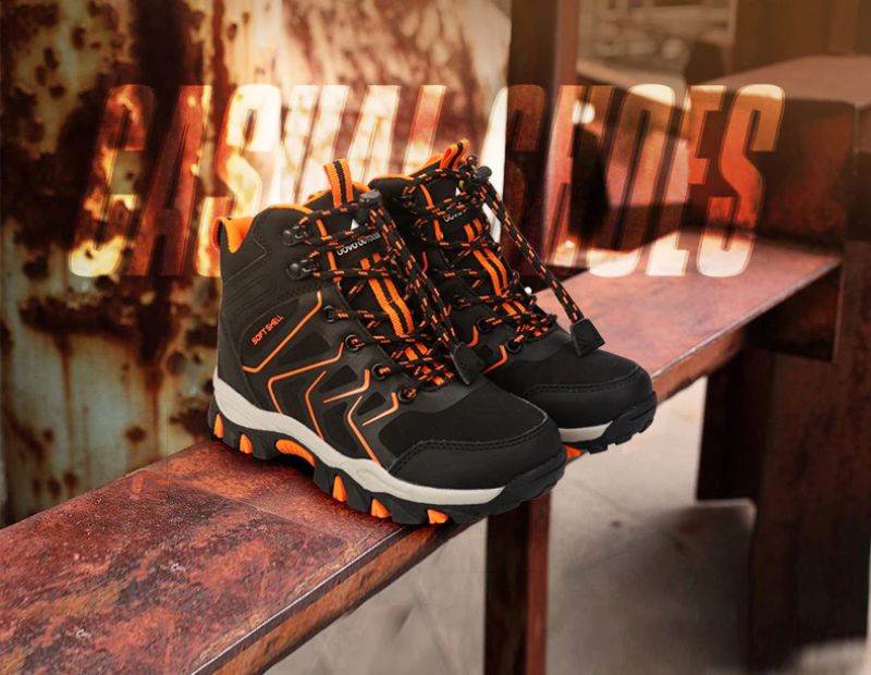 Michael Jongens Outdoor Boot - Zwart