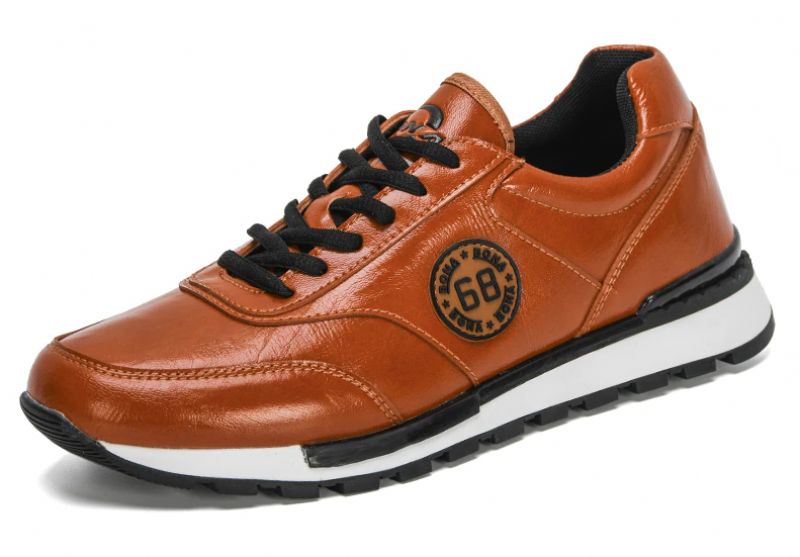 Michel Herenmode Sneakers - Bruin