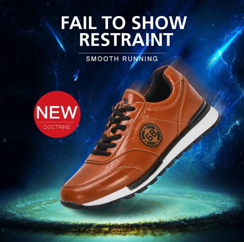 Michel Herenmode Sneakers - Bruin