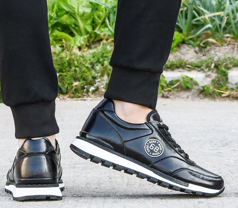 Michel Herenmode Sneakers - Bruin