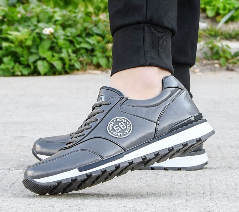 Michel Herenmode Sneakers - Bruin