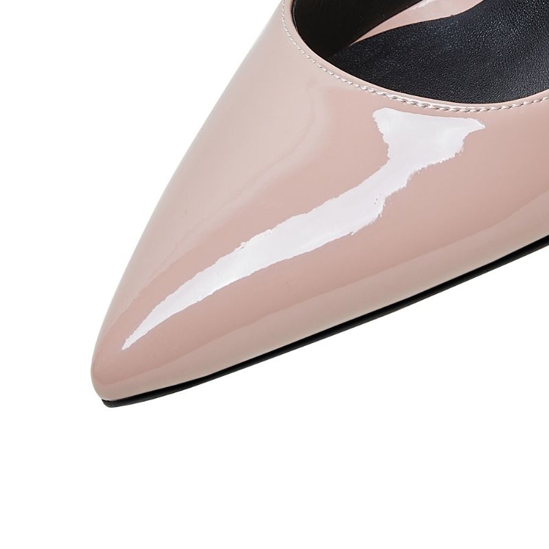 Michely Dames Sculpted Heel Dress Pumps - Zwart