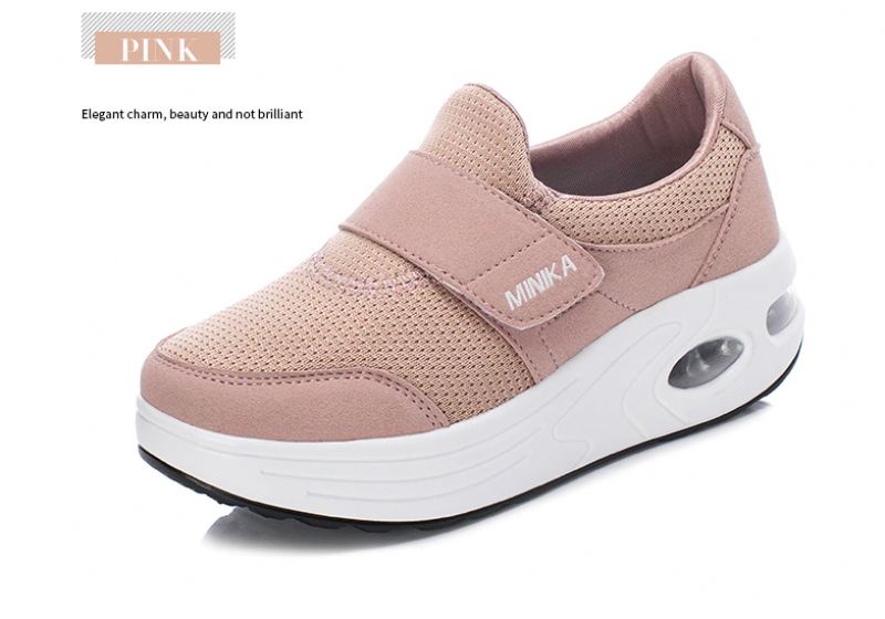 Miki Dames Comfortabele Platform Schoenen - Paars