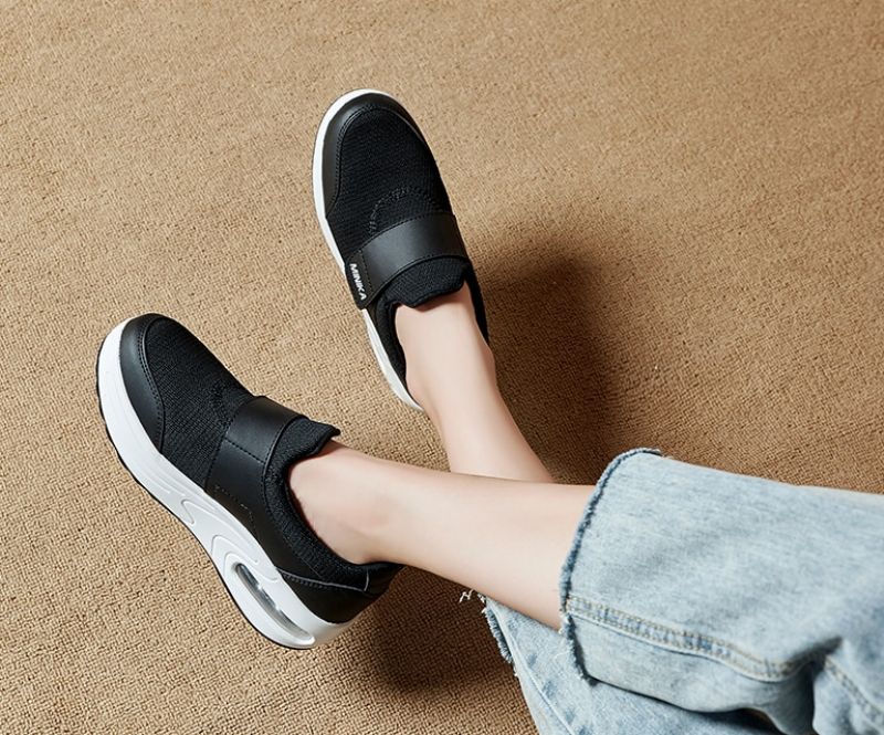 Miki Dames Comfortabele Platform Schoenen - Paars