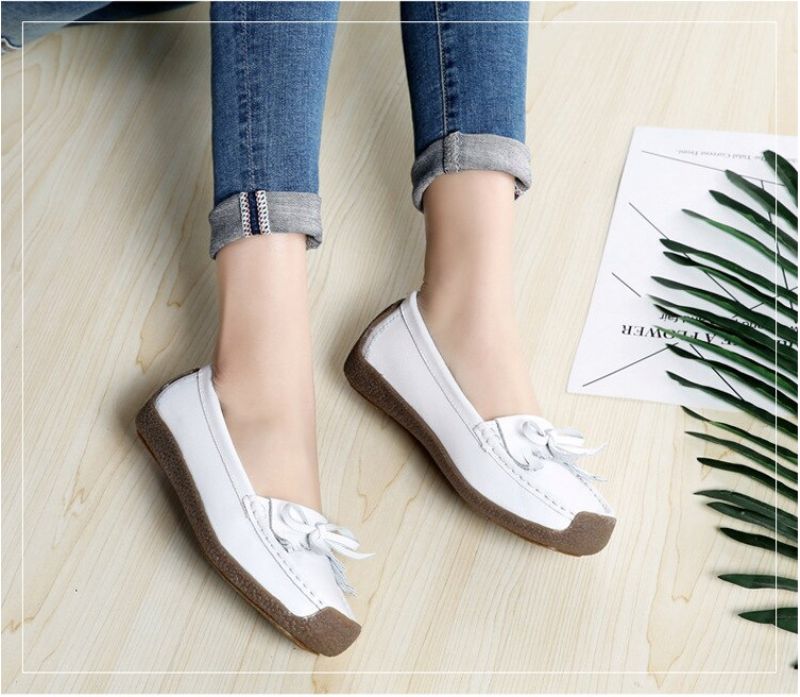 Mila Dames Loafer Zwarte Schoenen - Zwart