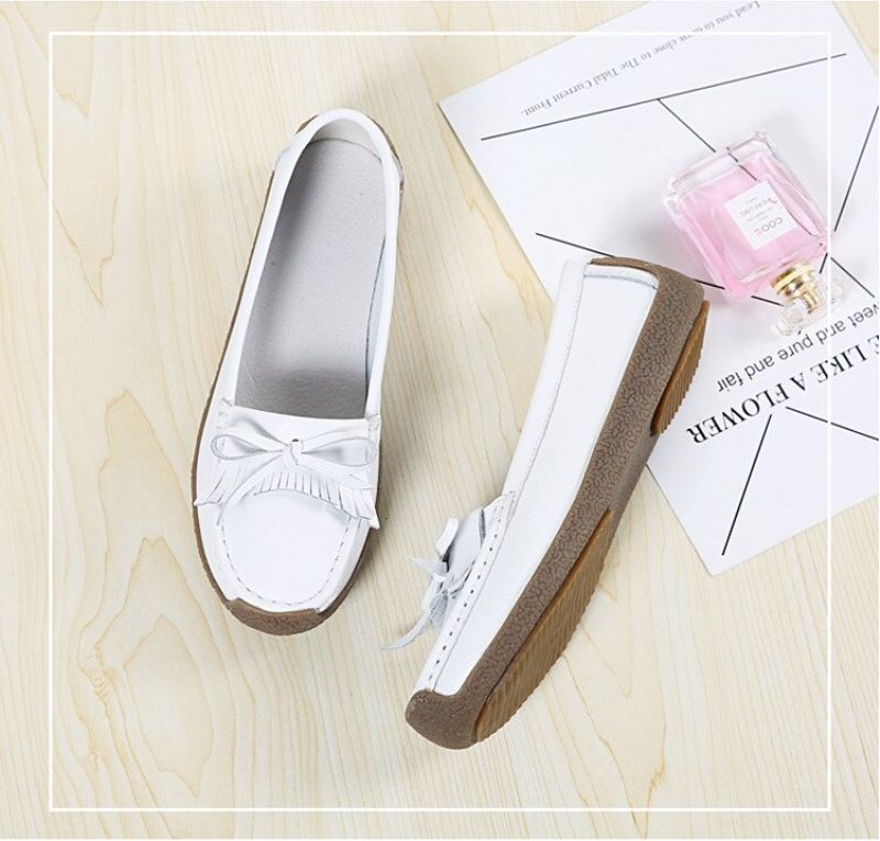 Mila Dames Loafer Zwarte Schoenen - Zwart