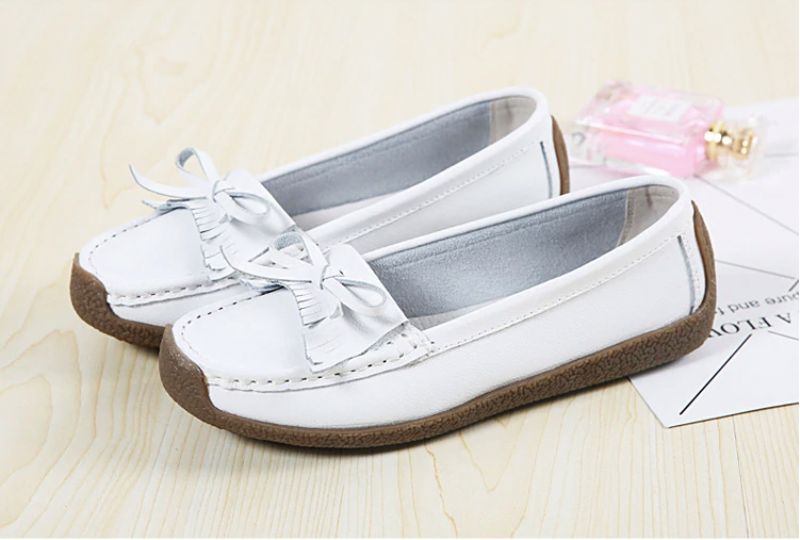 Mila Dames Loafer Zwarte Schoenen - Zwart