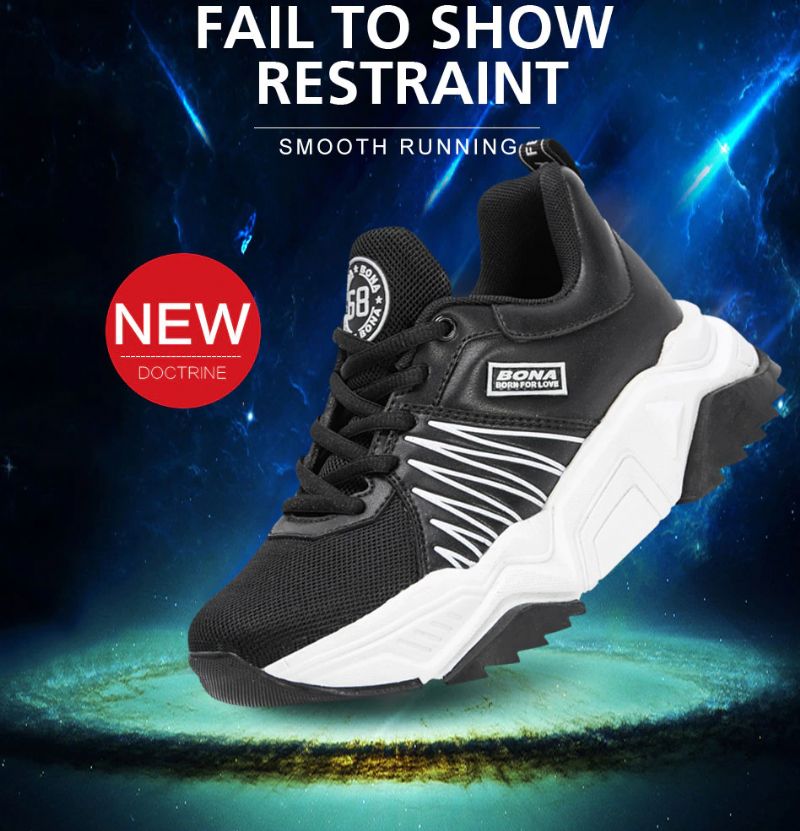 Mila Dames Sneaker - Zwart
