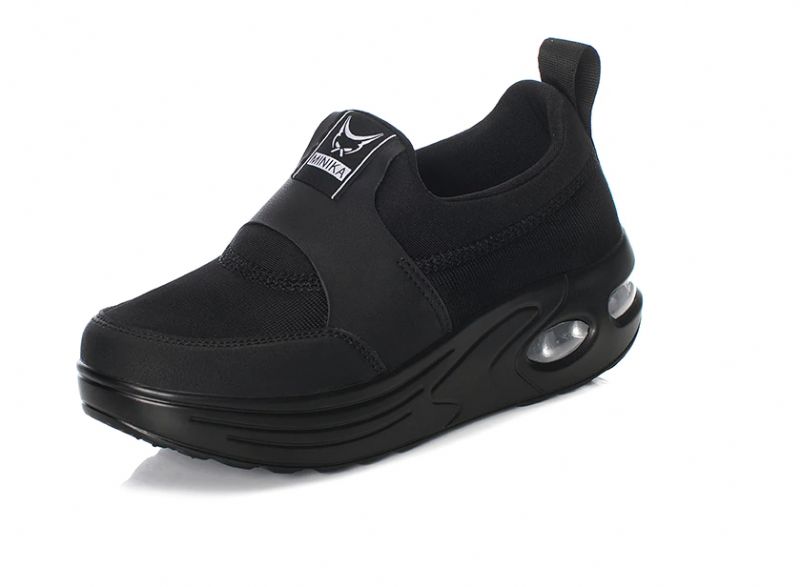 Milan Platform Schoenen Voor Dames Met - Zwart