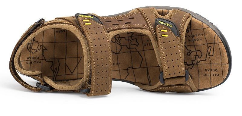 Mile Heren Sandalen - Bruin