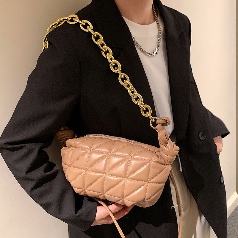 Milen Dames Kleine Luxe Handtas - Wit
