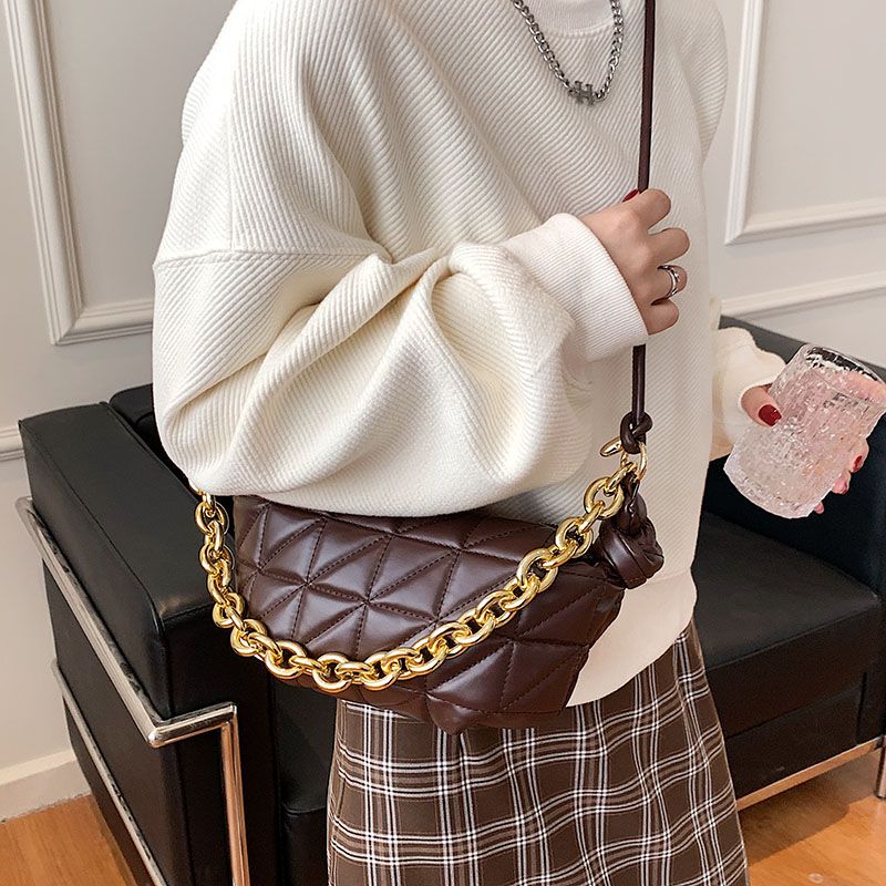 Milen Dames Kleine Luxe Handtas - Wit