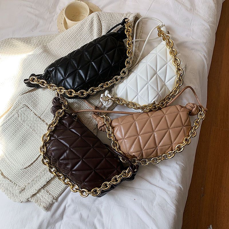 Milen Dames Kleine Luxe Handtas - Wit