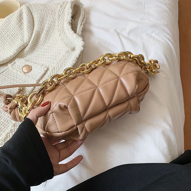 Milen Dames Kleine Luxe Handtas - Wit