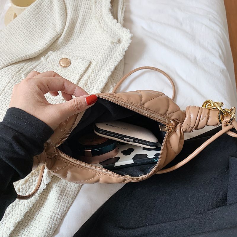 Milen Dames Kleine Luxe Handtas - Wit