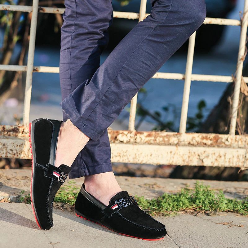 Milen Heren Loafers Fashion - Zwart