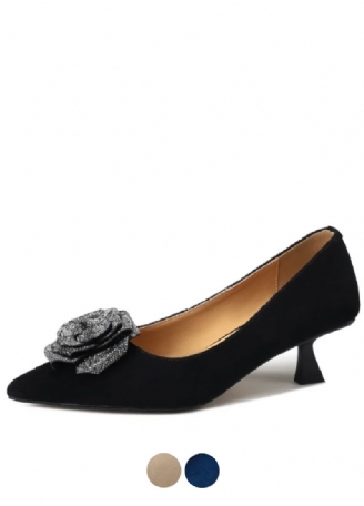Milena Dames Leren Party Puntige Toe Pumps
