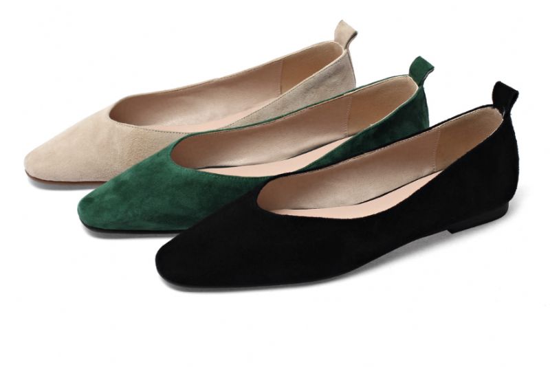 Milena Platte Schoenen Voor Dames - Abrikoos