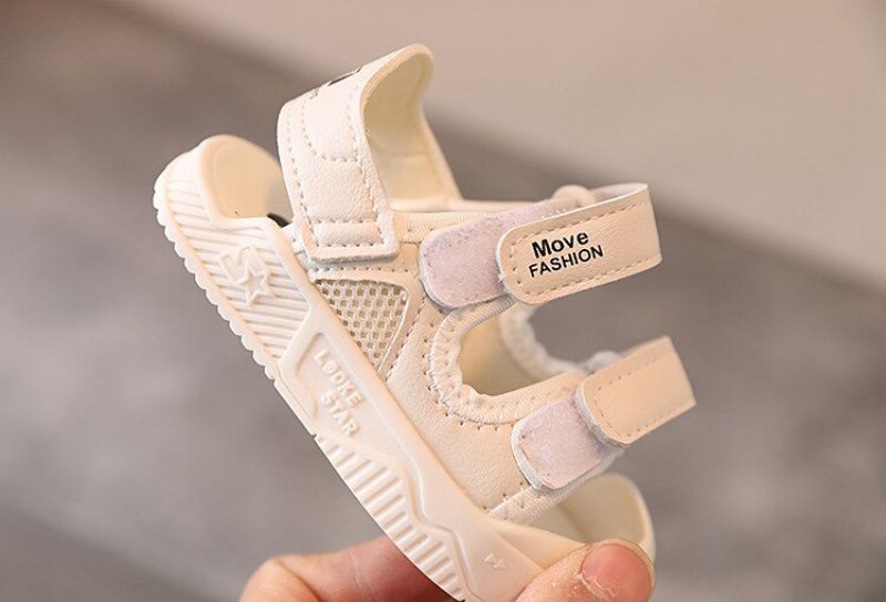 Miles Unisex Kinder Casual Sandaal - Wit