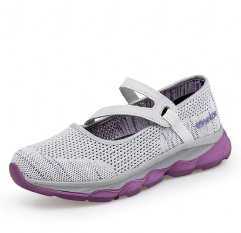 Miliani Dames Slip-on Wandelschoenen - Zwart