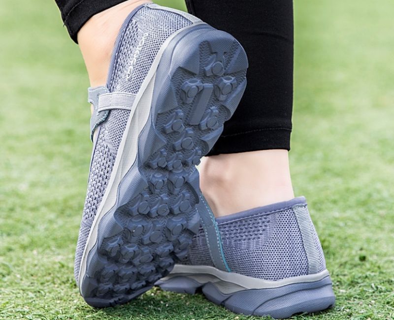 Miliani Dames Slip-on Wandelschoenen - Zwart