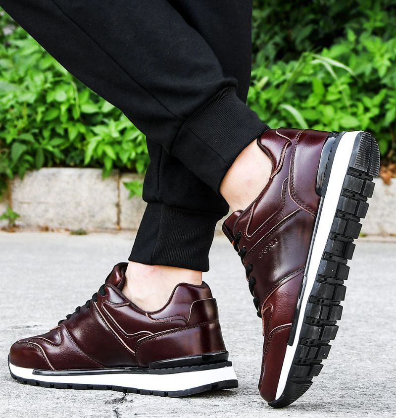 Millan Heren Casual Sneakers - Zwart