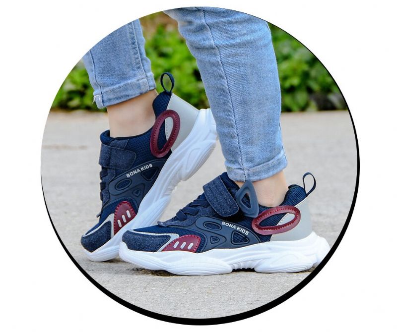 Milton Jongens Fashion Sneaker - Zwart