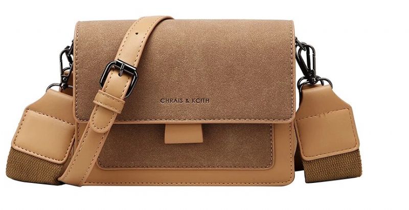 Mina Dames Luxe Schouder Handtas - Bruin