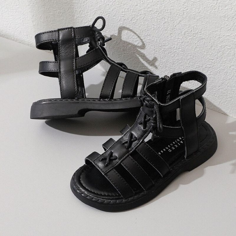 Minerva Gladiator Sandaal Voor Meisjes - Beige