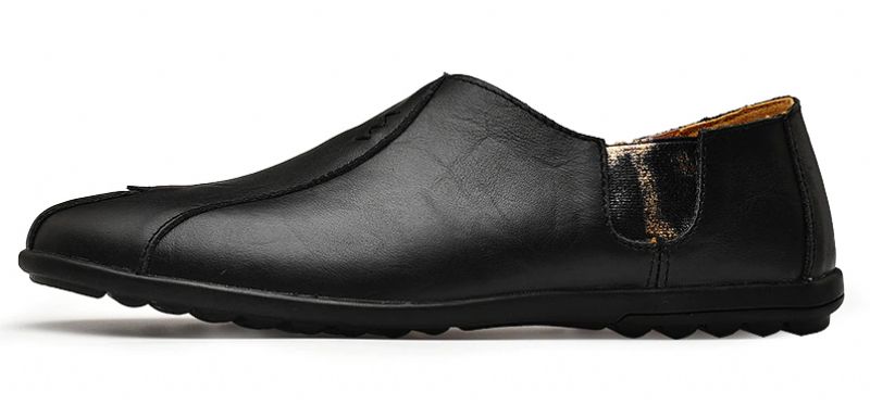 Mingueza Heren Loafers Casual Schoenen - Zwart