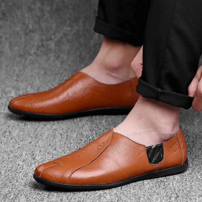 Mingueza Heren Loafers Casual Schoenen - Zwart