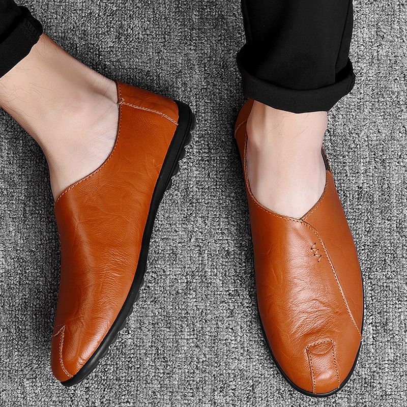 Mingueza Heren Loafers Casual Schoenen - Zwart