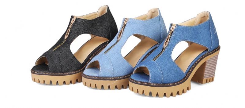 Minny Dames Hak - Blauw 1